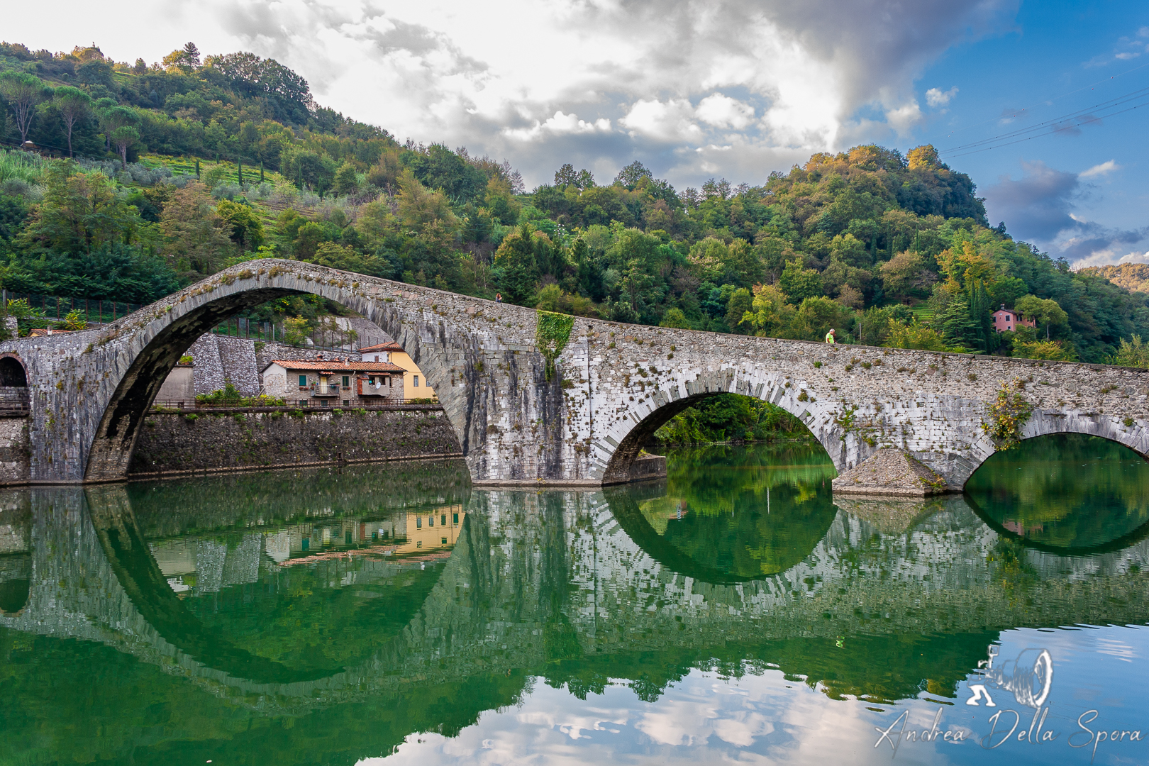 Ponte del diavolo, ponte della Maddalena, Borgo a Mozzano, Lucca